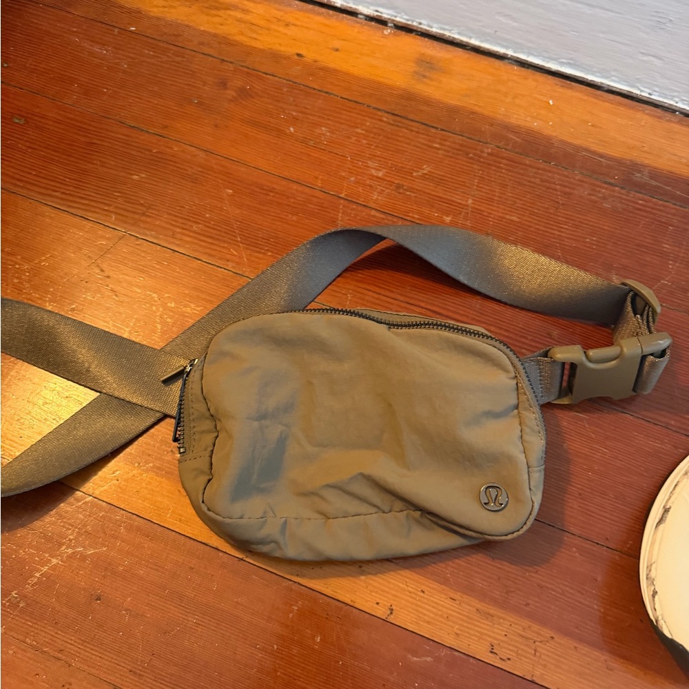 lululemon athletica Tan Crossbody Waist Bag